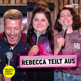 Falsch aber lustig - mit Rebecca Pap (Quelle: Fritz)