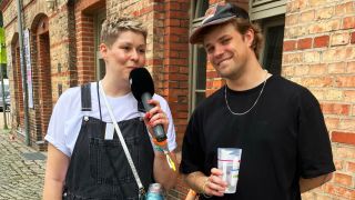 skuth und Fritzin Nette beim Fritz Open Air 2024 (Quelle: Fritz)